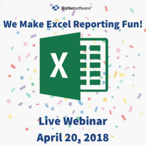 BizNet Software: We Make Excel Reporting Fun!